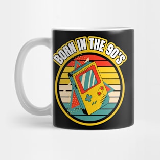 Born In The 90'S-Retro Birthday Gift Mug